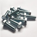 M5 Hexagon Sets Screws Zinc - 8.8 Grade High Tensile Bolts